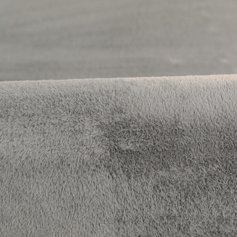 Imitation rabbit fur carpet bedroom bedside blanket thick living room cloakroom whiteinsstuffed room sofa floor mat bay window