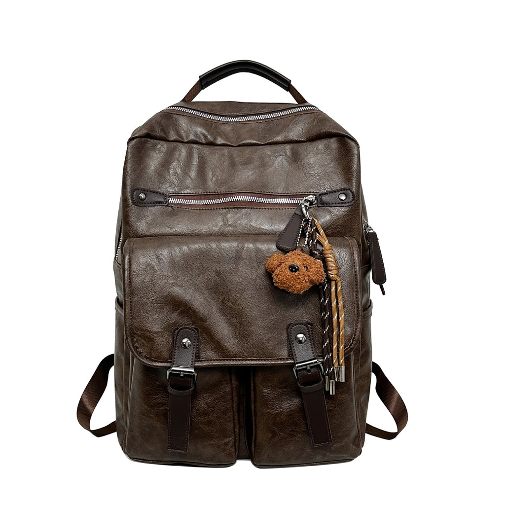 School bag boys large capacity Korean version versatile backpack Japanese literary versatile junior high school students girls backpack