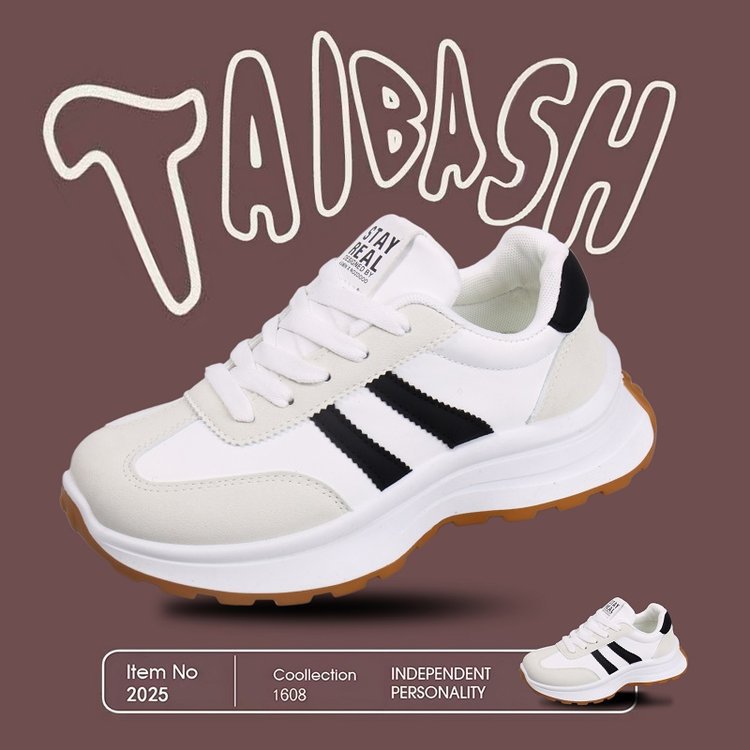 spring/autumn new arrival: plus size women's athletic sneakers for cross-border e-commerce (sizes 36-42)