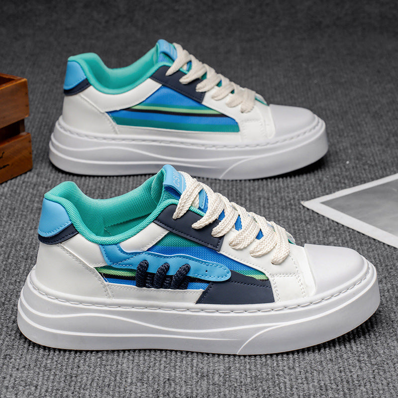 Men's 2025 new german army trainers (gats) - niche design, color block, collegiate style, chunky sneakers, youth sports, trendy influencer shoes