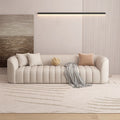 Small apartment, accessible luxury living room sofa, cream style, popular model, reception, medical and beauty salon, rest area, sofa, coffee table combination