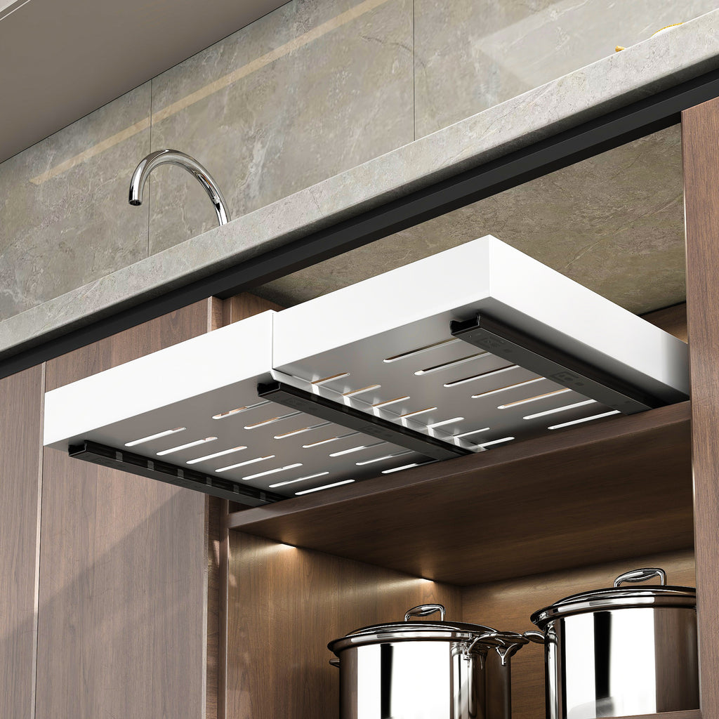 Strictly selected items, sink rack, non-punching retractable dish storage rack, cabinet pull-out rack