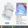Sun never sets spotlight embedded adjustable angle living room entrance wall wash light picture light surface mounted sunset red atmosphere light