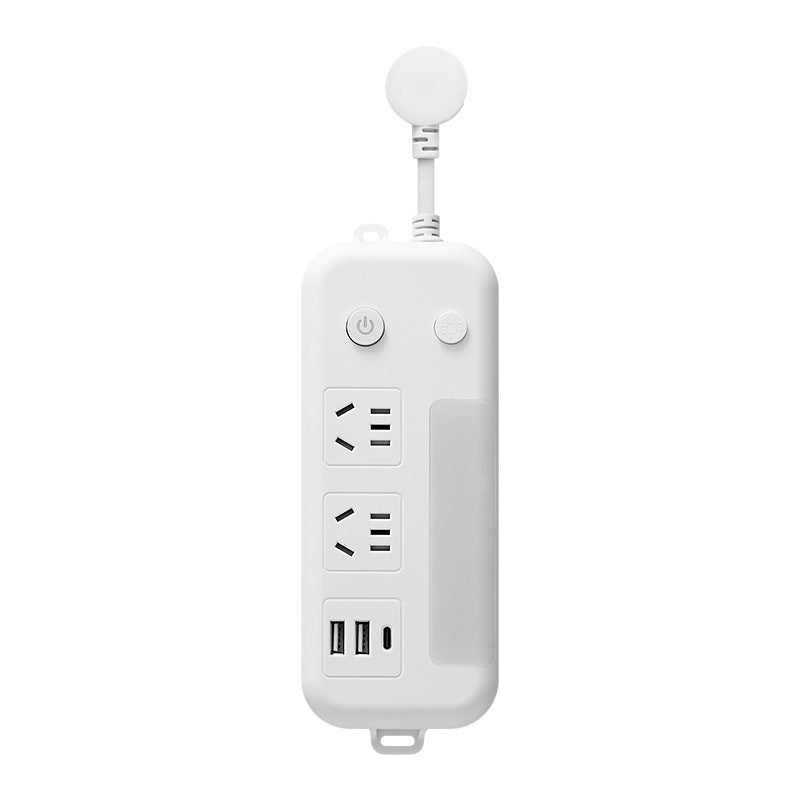 Socket plug strip plug-in wiring board drag panel multi-hole converter expansion dormitory usb function sub-control power supply night light