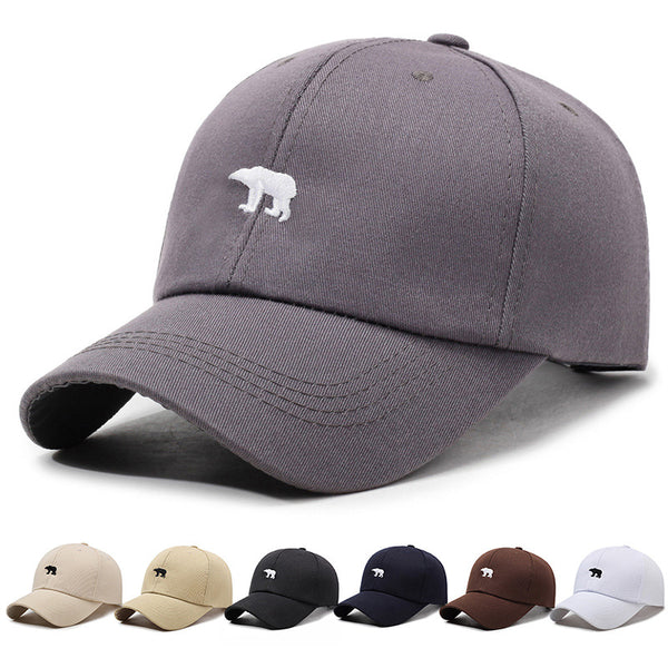Baseball cap women's 2025 summer peaked cap hard top men's wide brim big head circumference small face sun hat
