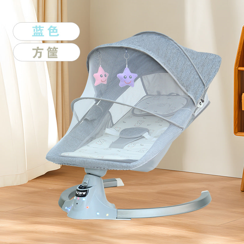 Baby Rocking Chair Baby Rocking Chair Baby Sleeping Chair Newborn Rocking Bed Electric Cradle Soothing Chair