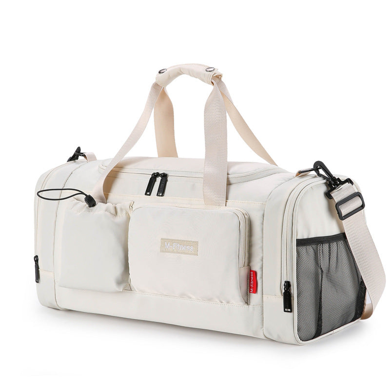 Short business trip portable travel bag large capacity travel bag dry and wet separation sports fitness bag independent shoe compartment bag