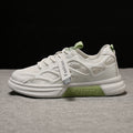 Women's white sneakers 2026 new summer mesh shoes versatile thick sole thin style breathable casual athletic dad shoes