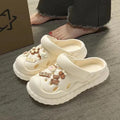 2025 women's summer slippers: super comfortable, cute, casual, versatile, indoor/outdoor, non-slip, clogs, thick sole