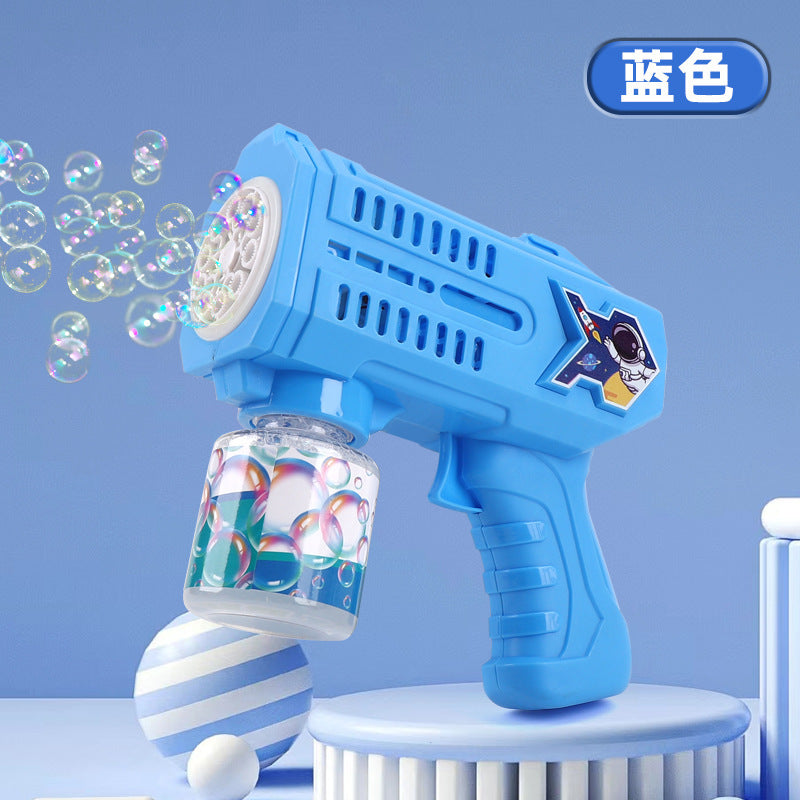 【customizable】wholesale automatic bubble gun - trending bubble wand - handheld electric bubble machine toy (leak-proof)