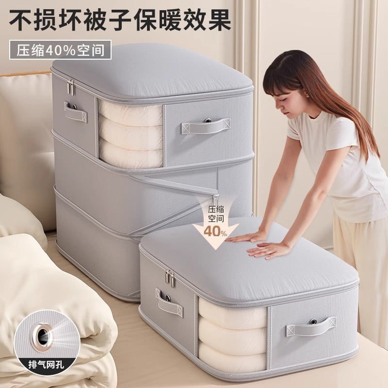 Quilt storage bag, down jacket quilt silk quilt special compression bag, winter season clothes quilt finishing bag