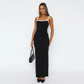Independent station fashion cross-border women's clothing  summer new sexy hip sleeveless silm suspender dress women