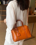 Top-grain leather 2025 new arrival shoulder bag classy work work clothing bag genuine leather women's crossbody satchel bag