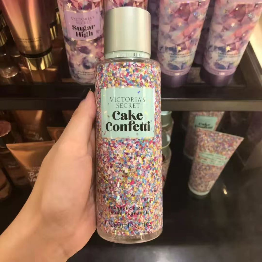 Victoria's secret glitter body fragrance spray hydrating fragrance spray 250ml