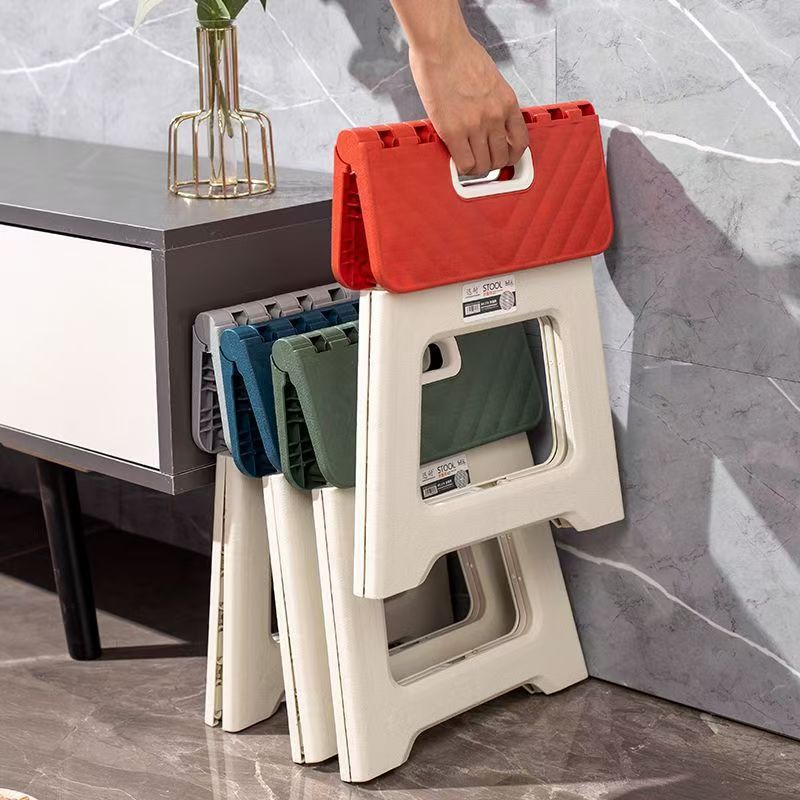 Foldable stool, thickened adult chair, portable home & outdoor camping chair, handheld durable student chair