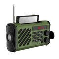 Tuoxiang t-6669 solar small hand-cranked power radio emergency flashlight radio preparedness and disaster prevention