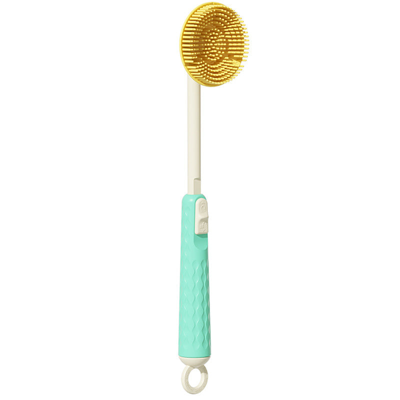 Silicone bottle brush 360 degree rotate baby pacifier brush straw brush bottle brush cleaning suit cleaning brush