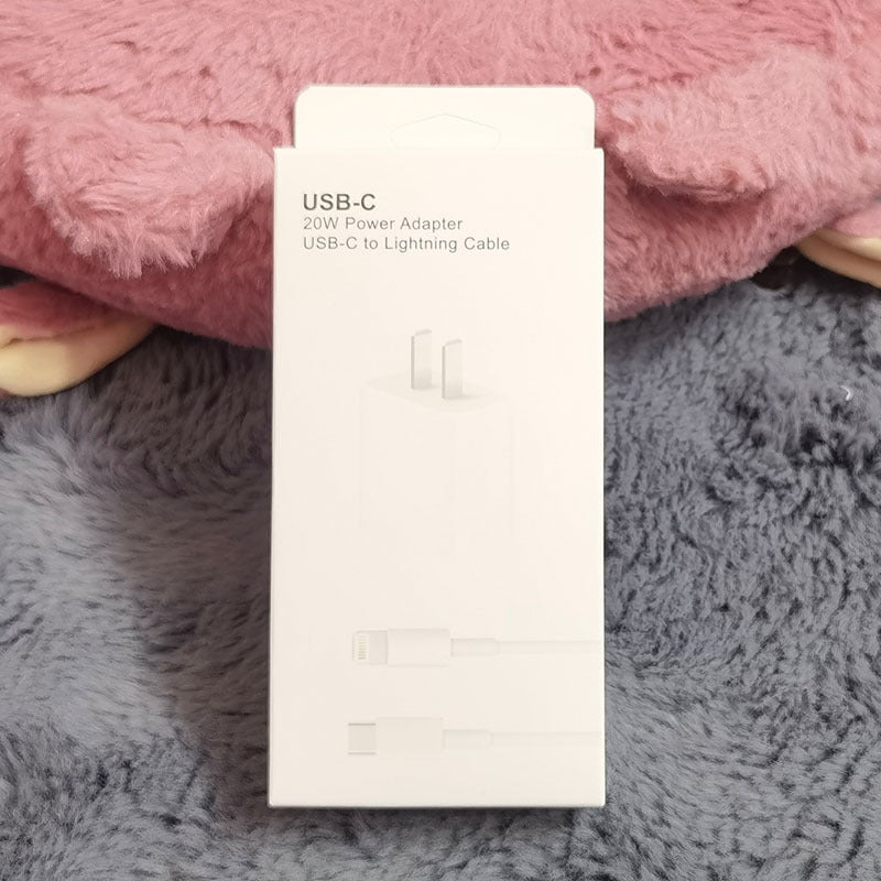 Suitable for apple fast charging head 3c certified pd20w charger mobile phone charging head fast charging set wholesale and delivery