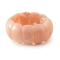 Adjustable resin bracelet wholesale - european & american cross-border jewelry - fashionable, trendy, light luxury, high-end ombre wide bangle for women