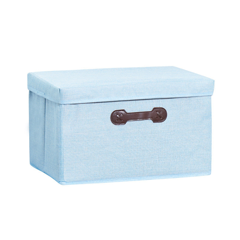 Foldable Baina box, selected fabrics, preferred materials, wardrobe storage with lid, finishing box, personalized storage customization
