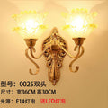 European style wall lamp - bedroom bedside light, modern minimalist aisle light, creative hotel living room corridor wall lamp, stairway light