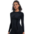 New seamless quick-dry long sleeve ski jacket - breathable outdoor casual sports top for running, fitness, and yoga (autumn/winter)