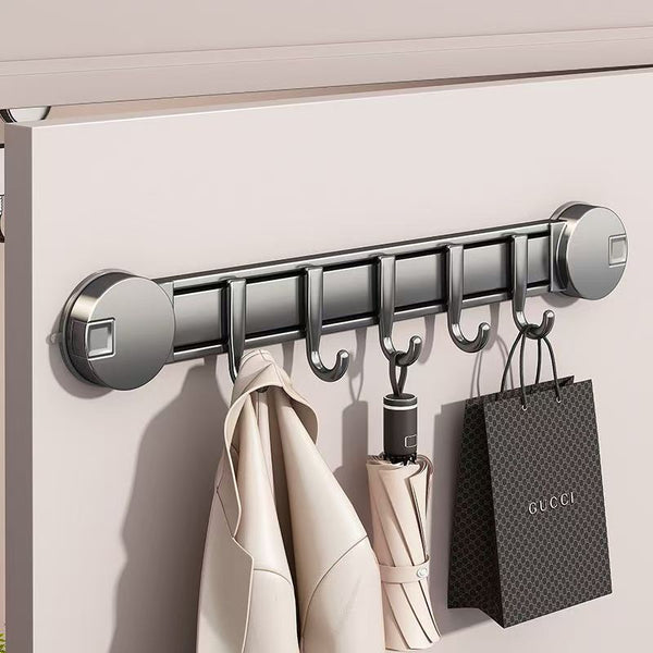 Kitchen rack, suction cup hook, spoon, shovel, hanger, no punching, household wall-mounted hanging rod, spatula storage rack