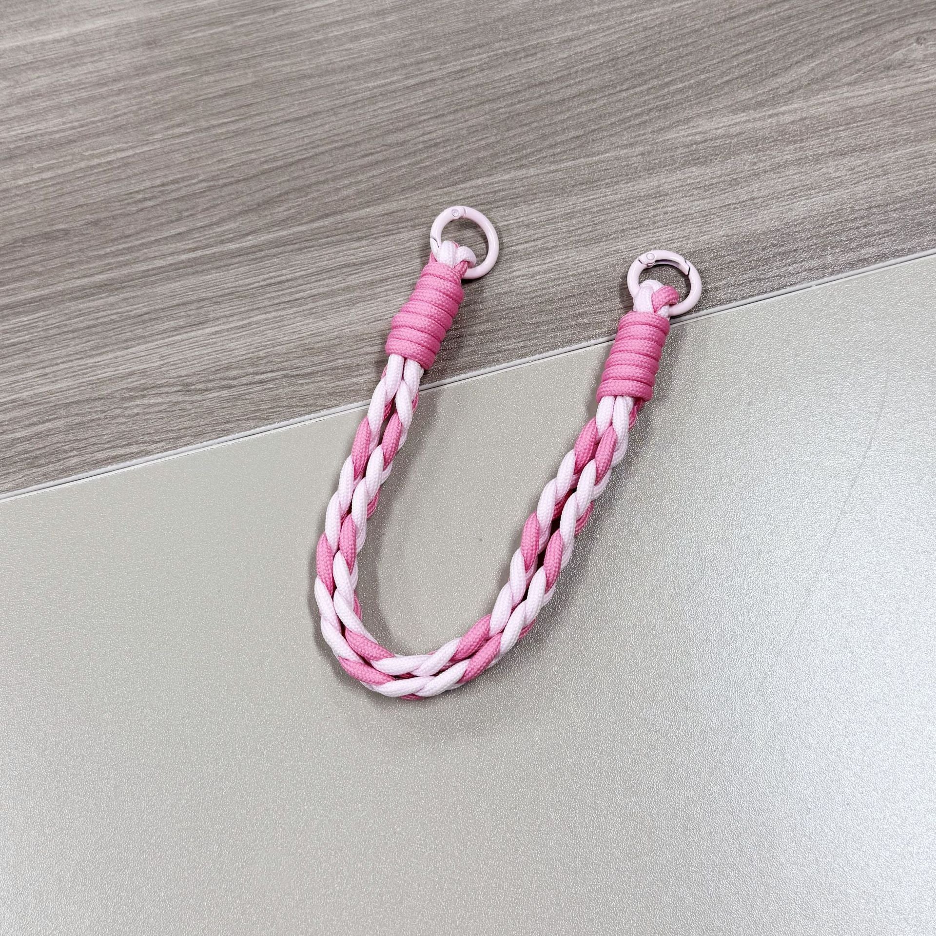 Doll doll mobile phone lanyard wrist strap backpack bag trendy simple hand-woven plush toy blind box pendant