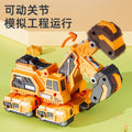 Dinosaur transforming toy - kids' collision car - boy's birthday gift - tyrannosaurus rex robot - ages 3-6