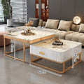 Gold frame white cabinet 70/60 full gloss chanel finish