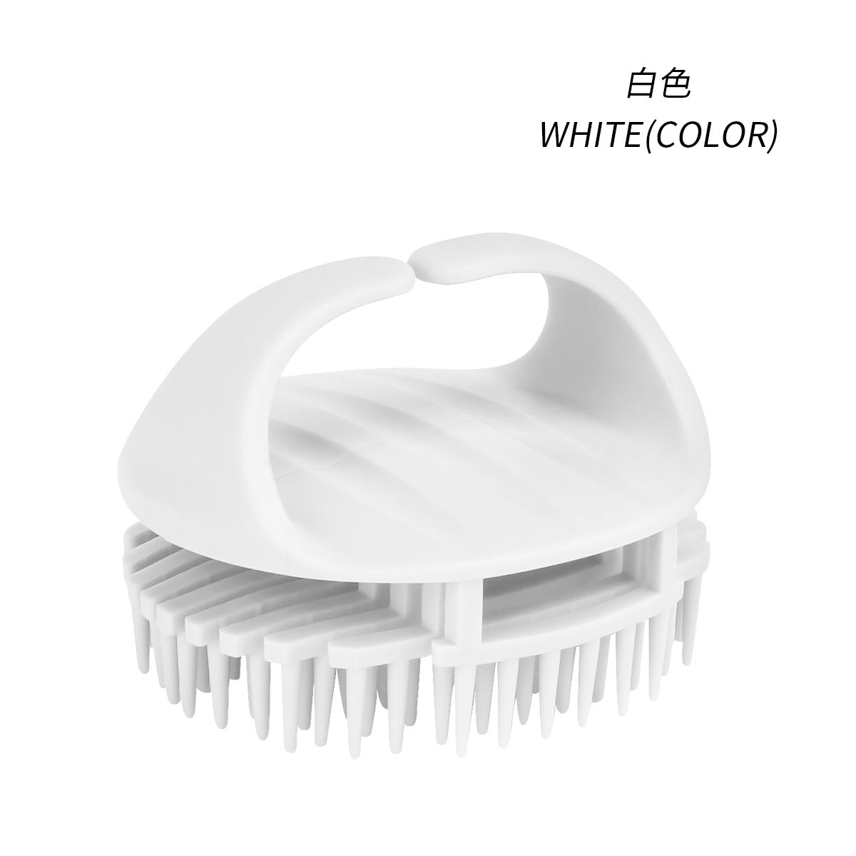 Color Silicone Shampoo Brush Massage Brush Shampoo Artifact Head Massage Comb Hair Grabber Household Silicone Shampoo Brush