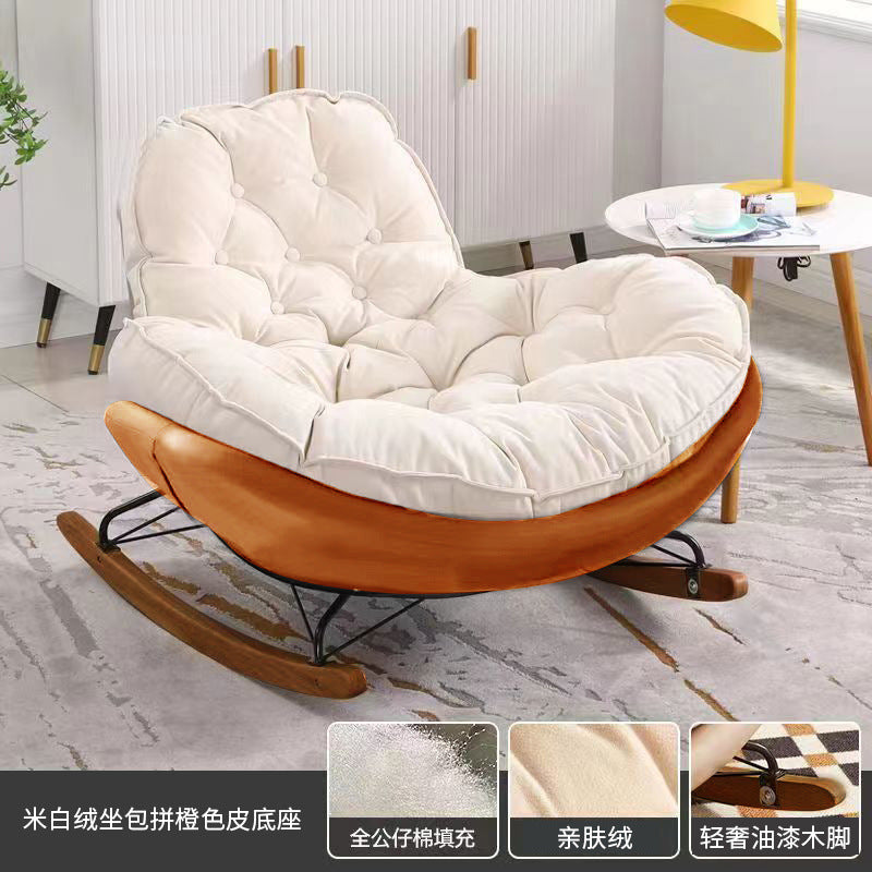 For home rocking chair can lie down and sleep chair adult lazy sofa popular balcony casual rocking chair
