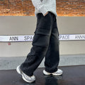 Boys' denim pants - spring/autumn kids' cargo pants -  new korean style trendy long pants for older boys