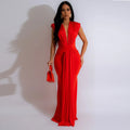 hot-selling european and american sexy dress sleeveless dress european and american clothing foreign trade cross-border dress hip skirt