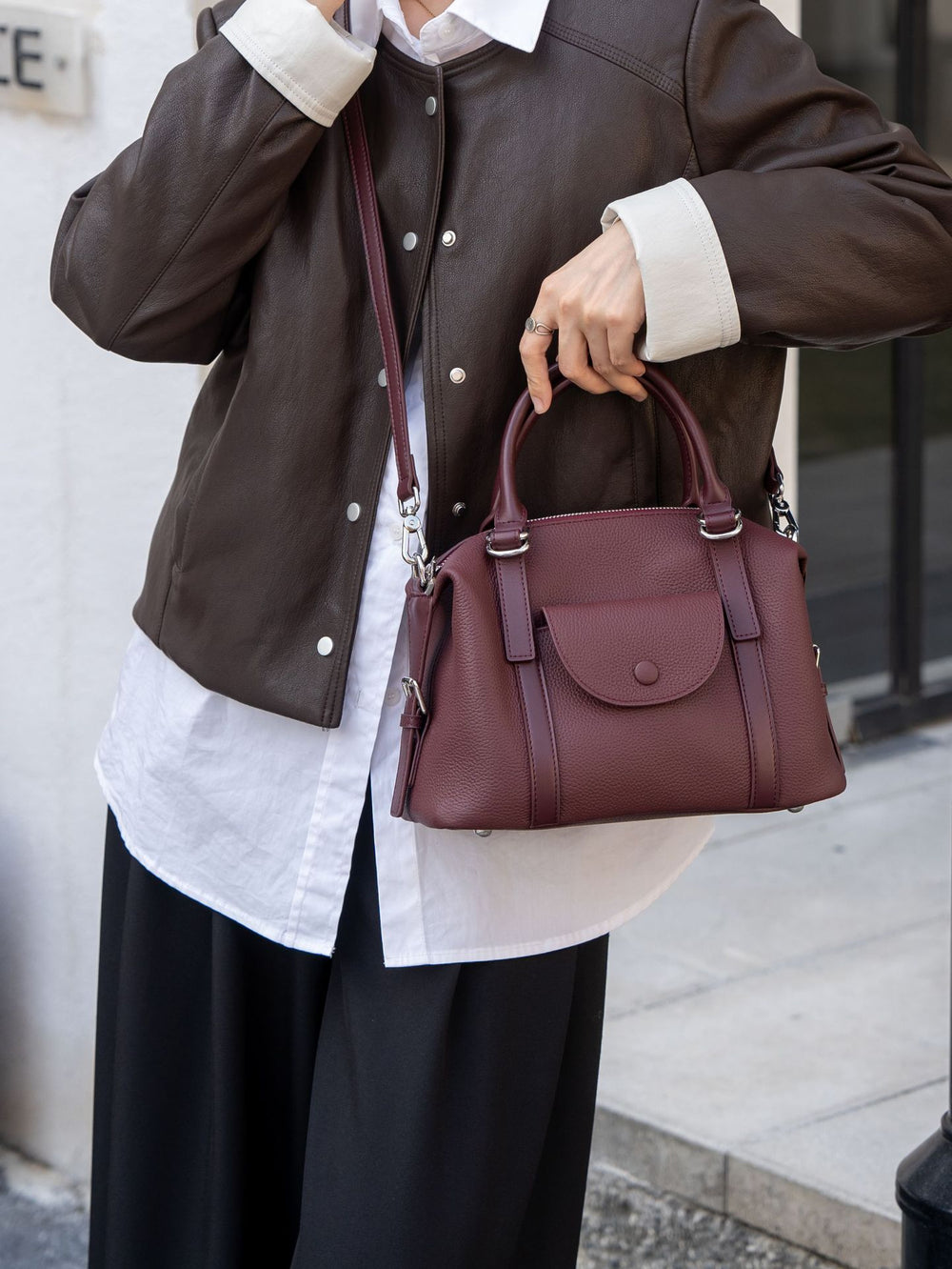 New genuine leather handbags for women - cross-border genuine leather tote bags, versatile fashion shoulder bags, crossbody bags, and commuter bags
