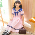 new arrival: stylish and chic preppy princess dress for girls - sailor collar summer dress for toddlers and big kids
