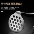 Stainless steel potato masher - baby food supplement tool - perfect for taro, purple sweet potato, and regular potato puree - manual masher and smasher