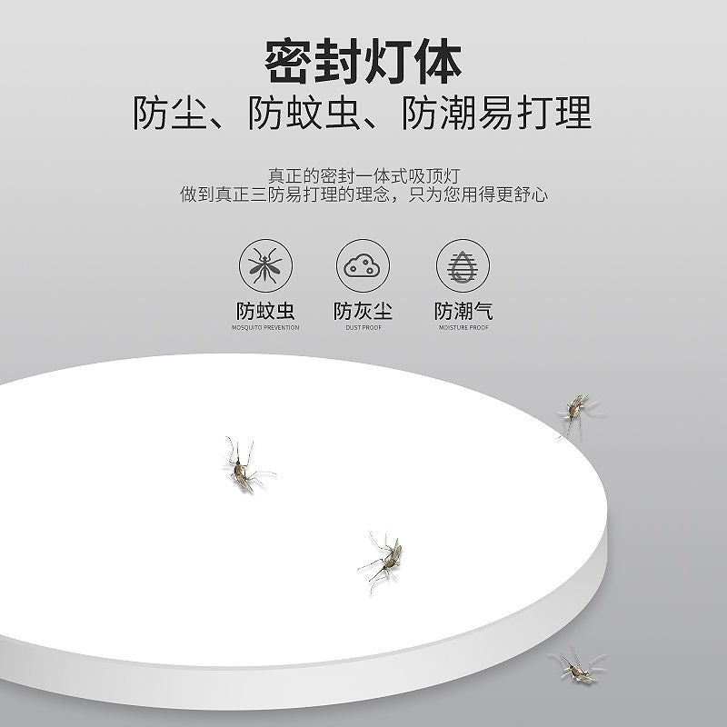 Ultra-thin led three-proof ceiling light, simple modern ceiling aisle light, corridor light, entrance corridor balcony round light