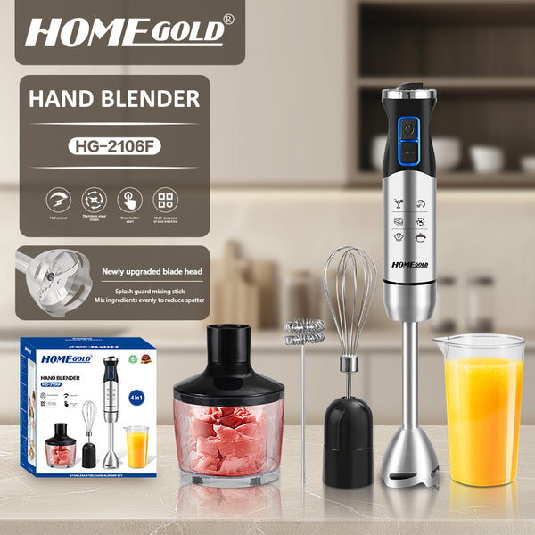 Cross-border 110v US standard electric stirring stick juicer stainless steel knife head baby food supplement machine multi-functional handheld material