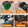 personalized nanwei brushless lithium battery 3inch mini angle grinder high-speed drilling portable handheld seam clearing small eagle saw