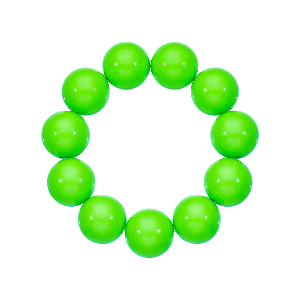 Amazon's new jewelry acrylic beaded necklace resin colorful beaded stylish necklace necklace for men and women