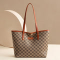 Large capacity women's fashion handbag - versatile tote bag, 2026 new shoulder bag, trendy printed everyday commuter bag