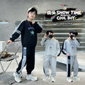Boys' casual hoodie set - new  spring/autumn collection - kids' two-piece outfit - boys' activewear - spring fashion - trendy brand