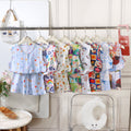 Kids' tank top pajama set - new summer sleeveless shorts loungewear for boys and girls