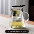 Sifang elegant cup tea brewing separation pot elegant pot high temperature resistant for home teapot glass teapot tea cup complete set