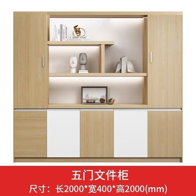 Filing cabinet office background cabinet bookcase storage office wooden modern file cabinet with lock
