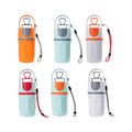 Contactless, portable pet poop scooper for outdoor use