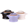 supply of foreign trade 3-piece flower blue thermal insulation box 3pcs 2.2l 4.2l 5.2l large capacity thermal insulation pot