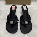 Za2025summer herringbone sandals round toe rhinestone low heel sandals women's fashion style daily sandals women's outwear