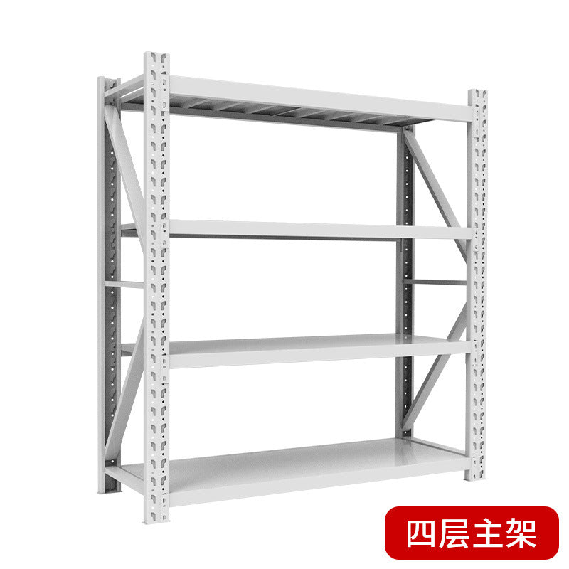 Storage Heavy-duty shelves Commercial warehouses Multi-layer shelves Household express storage Iron racks Display Floor wholesale